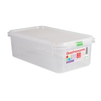 1-3 Gastronorm Polypropylene Container with Colour Coded Clips